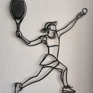 Tennis Girl Art
